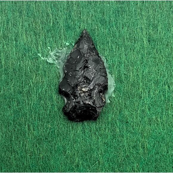 Lot of 11 Native American Arrowheads Framed Case Montana - Picture 10 of 15